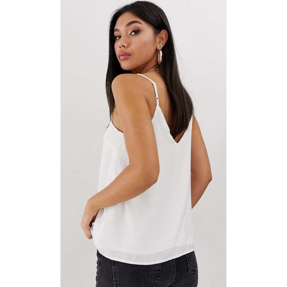 Swing Cami with Adjustable Straps, Ivory